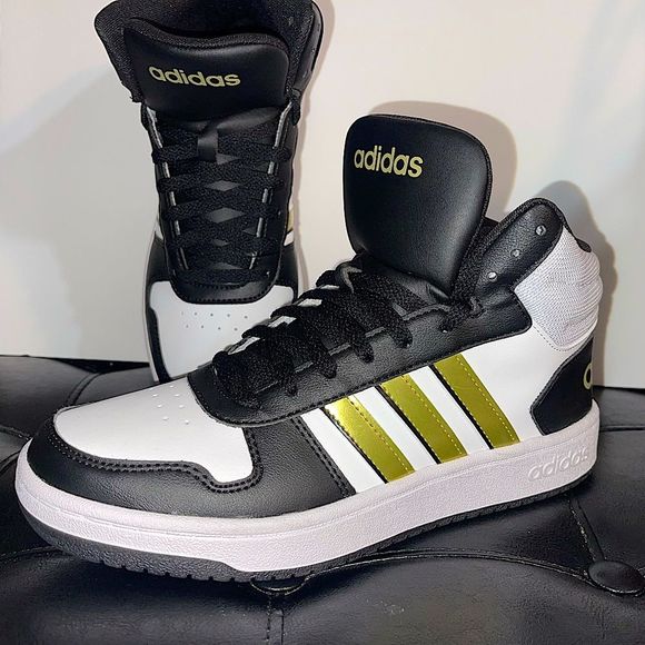 adidas Other - Adidas Hoops 2.0 Mid Basketball Sneakers H01197 Male Size 7.5 (NWT no box)